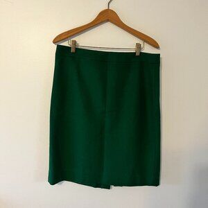 J. Crew | Forest Green Pencil Skirt | Size 10
